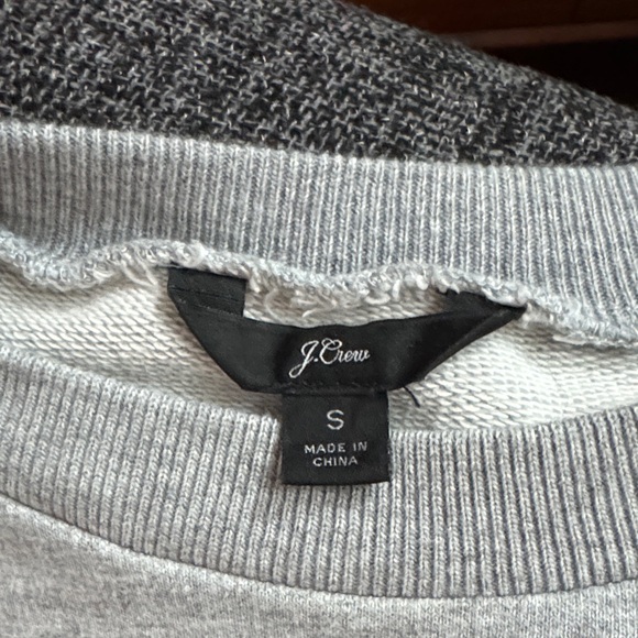 J. Crew Gray Brooklyn Sweatshirt - Picture 2 of 4